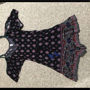 Xhilaration cold shoulder romper